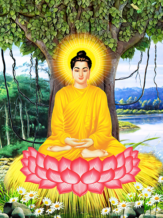 Tranh Bổn Sư Thích Ca Mâu Ni Phật